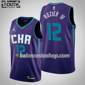 Camiseta Niños NBA Charlotte Hornets Terry Rozier III 12 2019-20 Jordan Brand Statement Edition Swingman